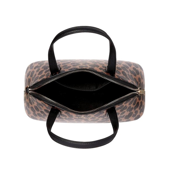 New Kate Spade Schuyler Medium Dome Satchel Spotted Leopard Animal Print - Picture 4 of 5